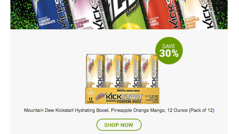 Mountain Dew 'Prime Day' Email